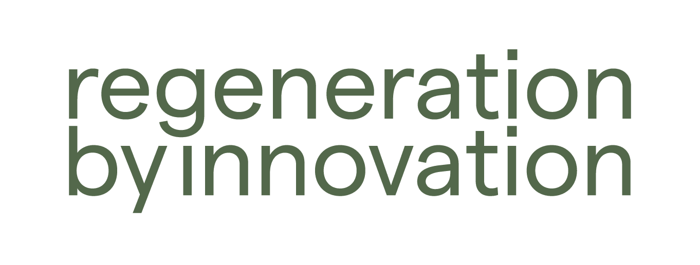 Text Reads Regeneration by innovation